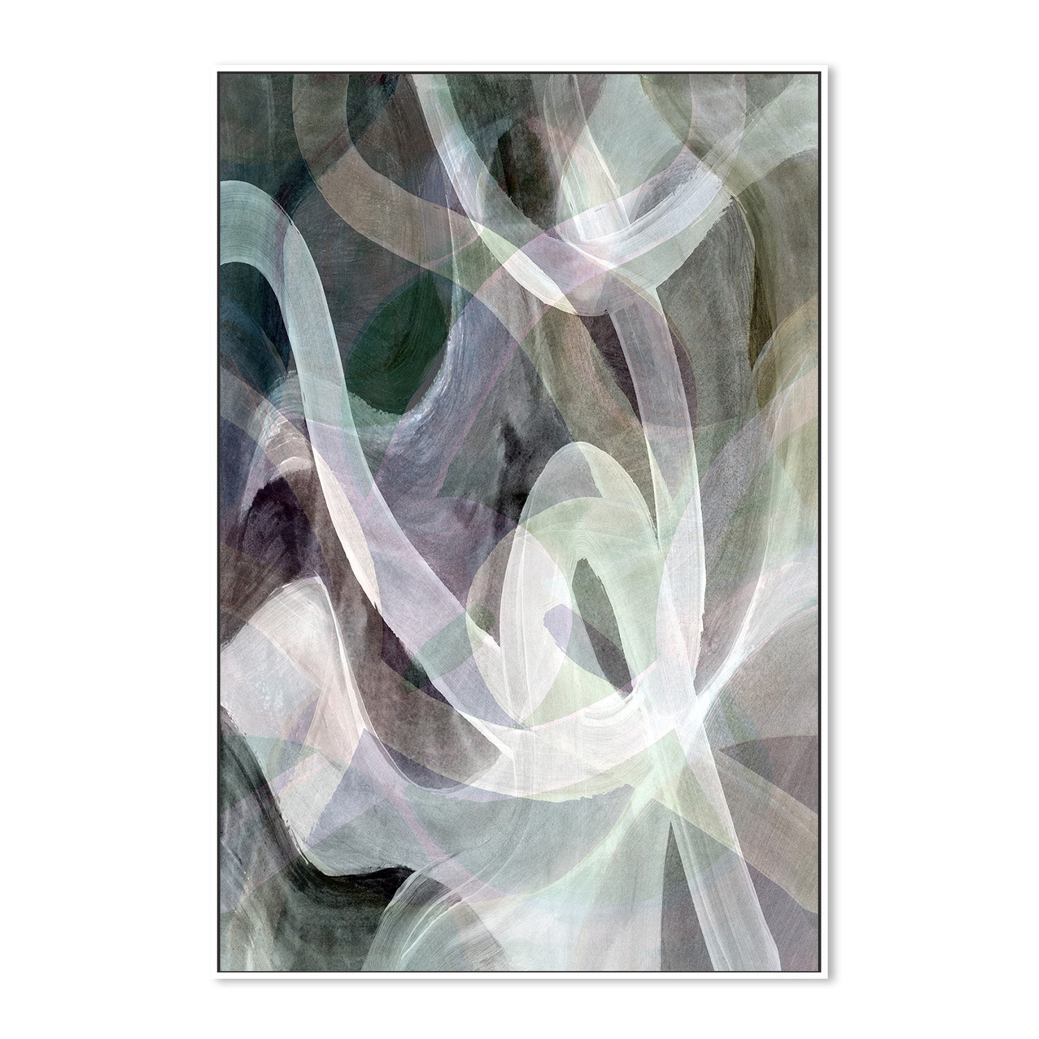 wall-art-print-canvas-poster-framed-Abstract Loops, Style D-5