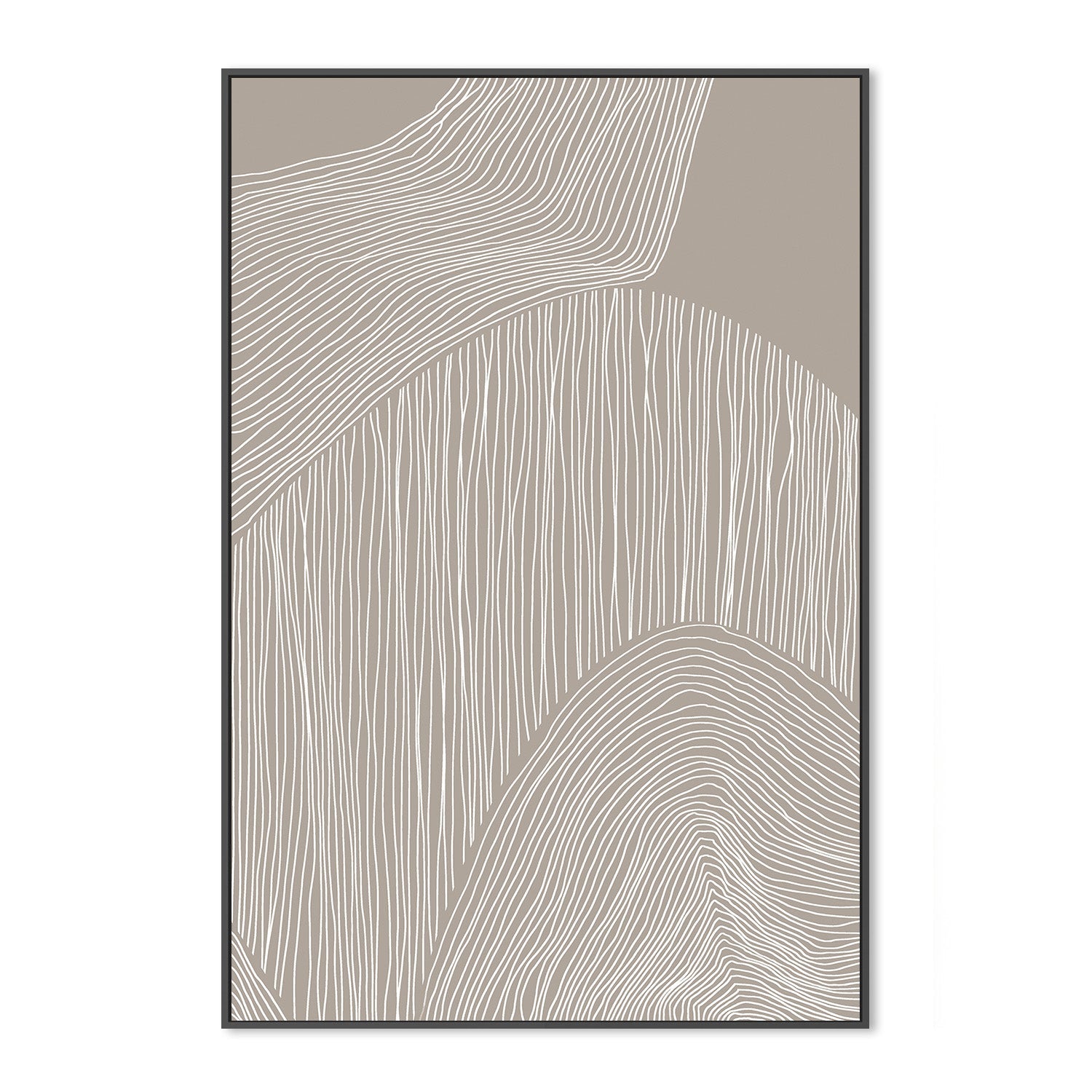 wall-art-print-canvas-poster-framed-Abstract Organic Lines-3