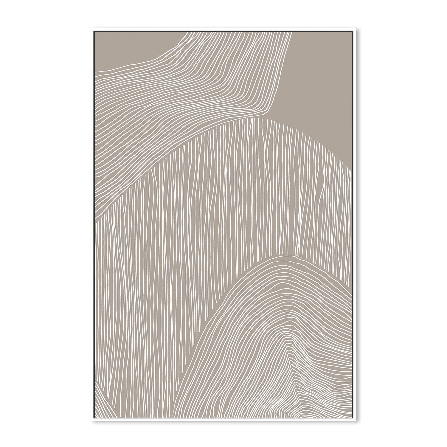wall-art-print-canvas-poster-framed-Abstract Organic Lines-5