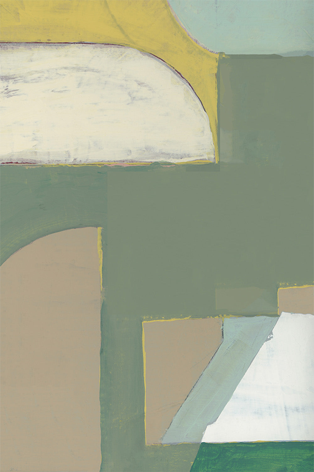wall-art-print-canvas-poster-framed-Abstract Painting, Style B-1