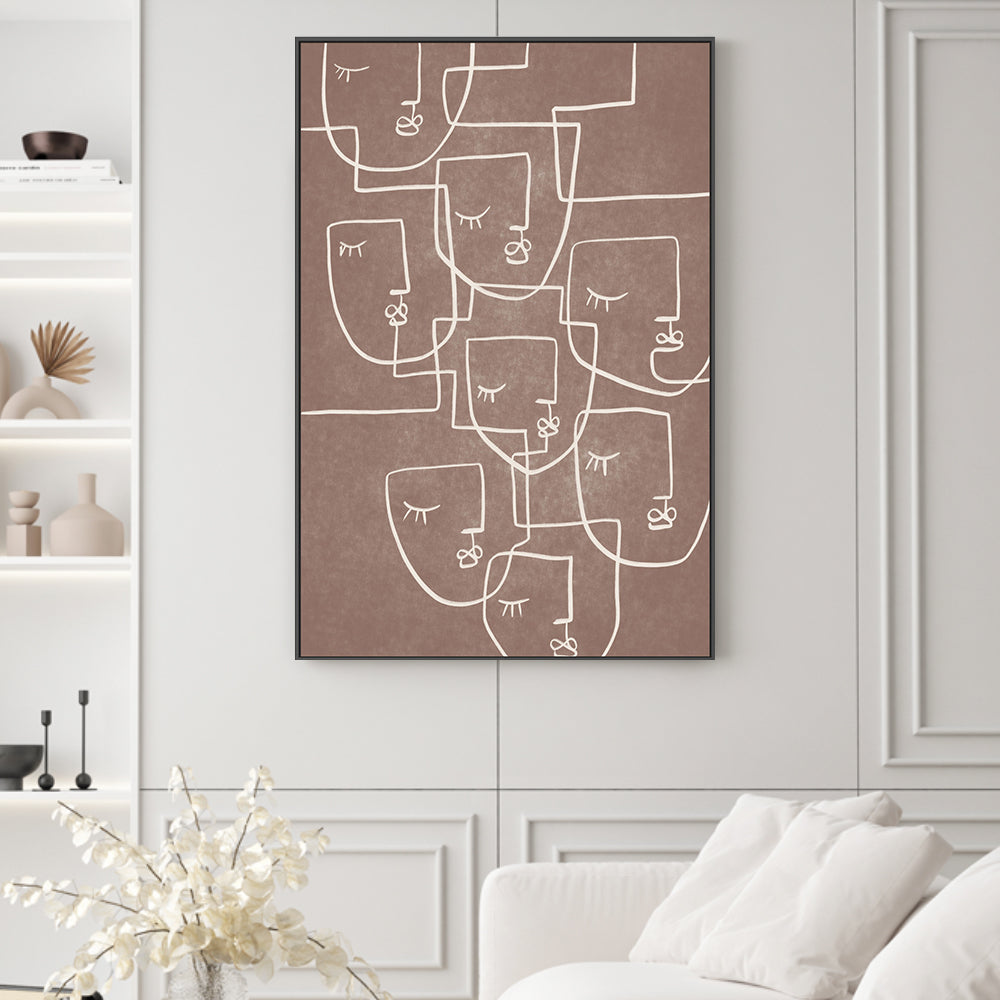 wall-art-print-canvas-poster-framed-Abstract Portraiture , By Caroline Cerrato-2