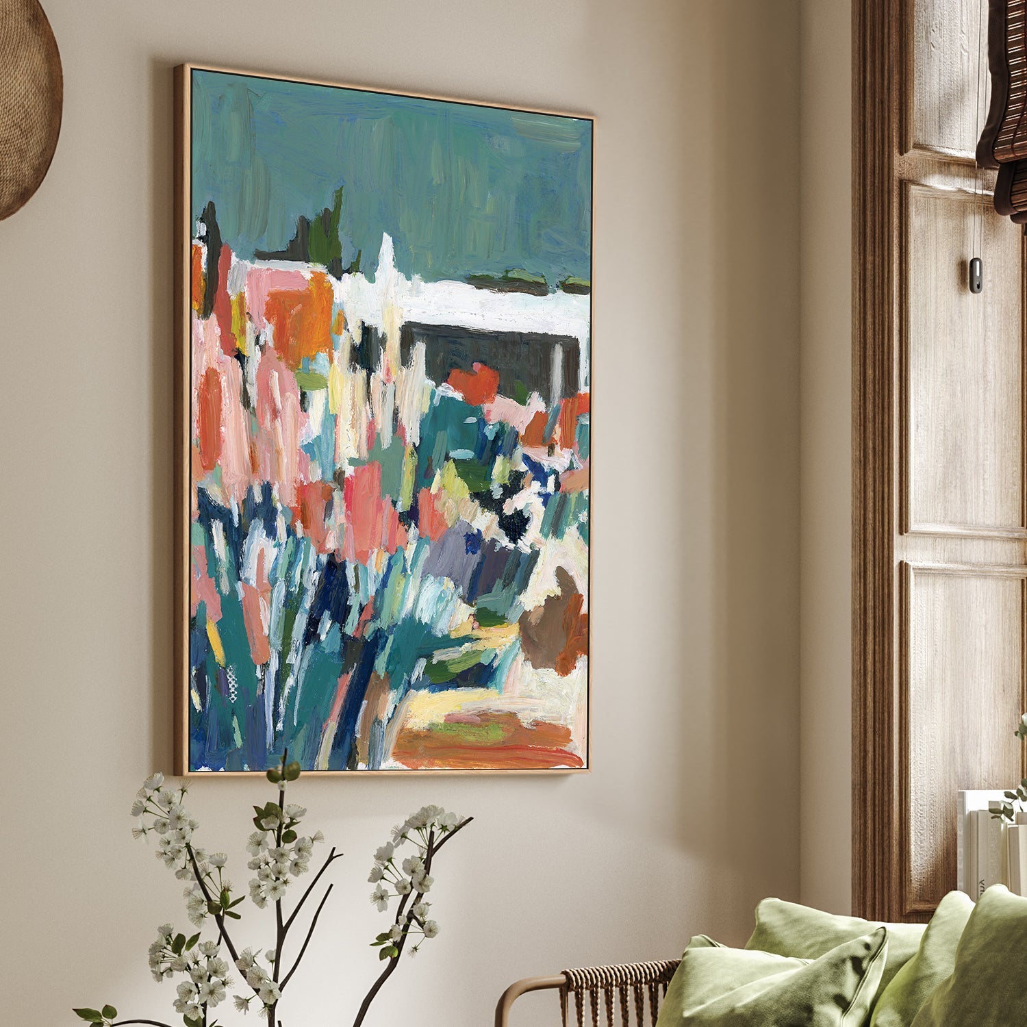 wall-art-print-canvas-poster-framed-Abstract Romance-2