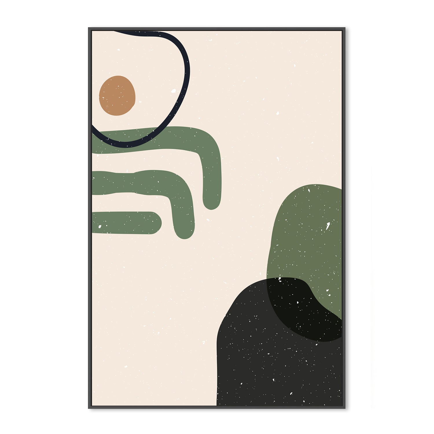 wall-art-print-canvas-poster-framed-Abstract Shapes In Motion, Style A-GIOIA-WALL-ART