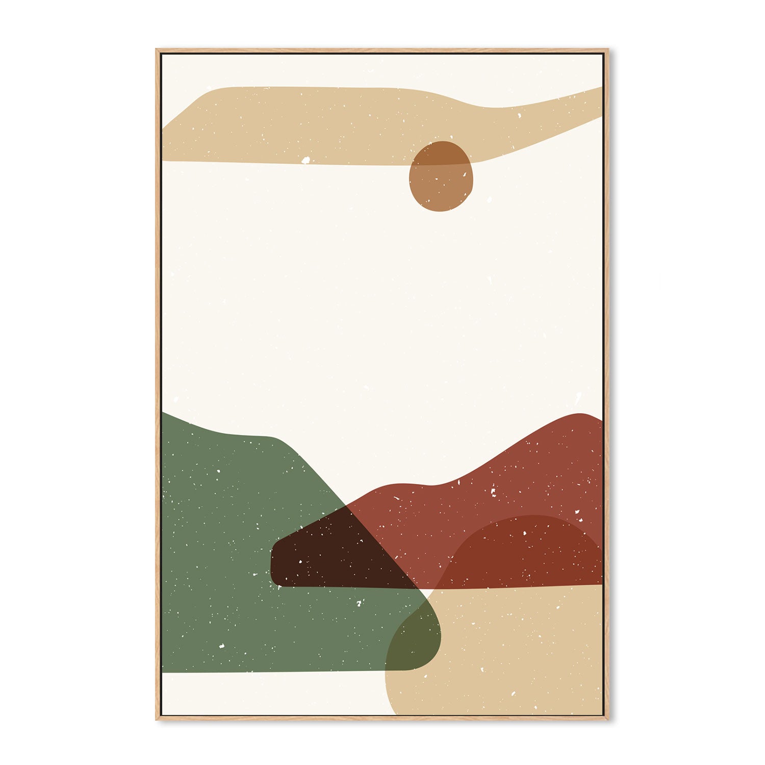 wall-art-print-canvas-poster-framed-Abstract Shapes In Motion, Style D-GIOIA-WALL-ART