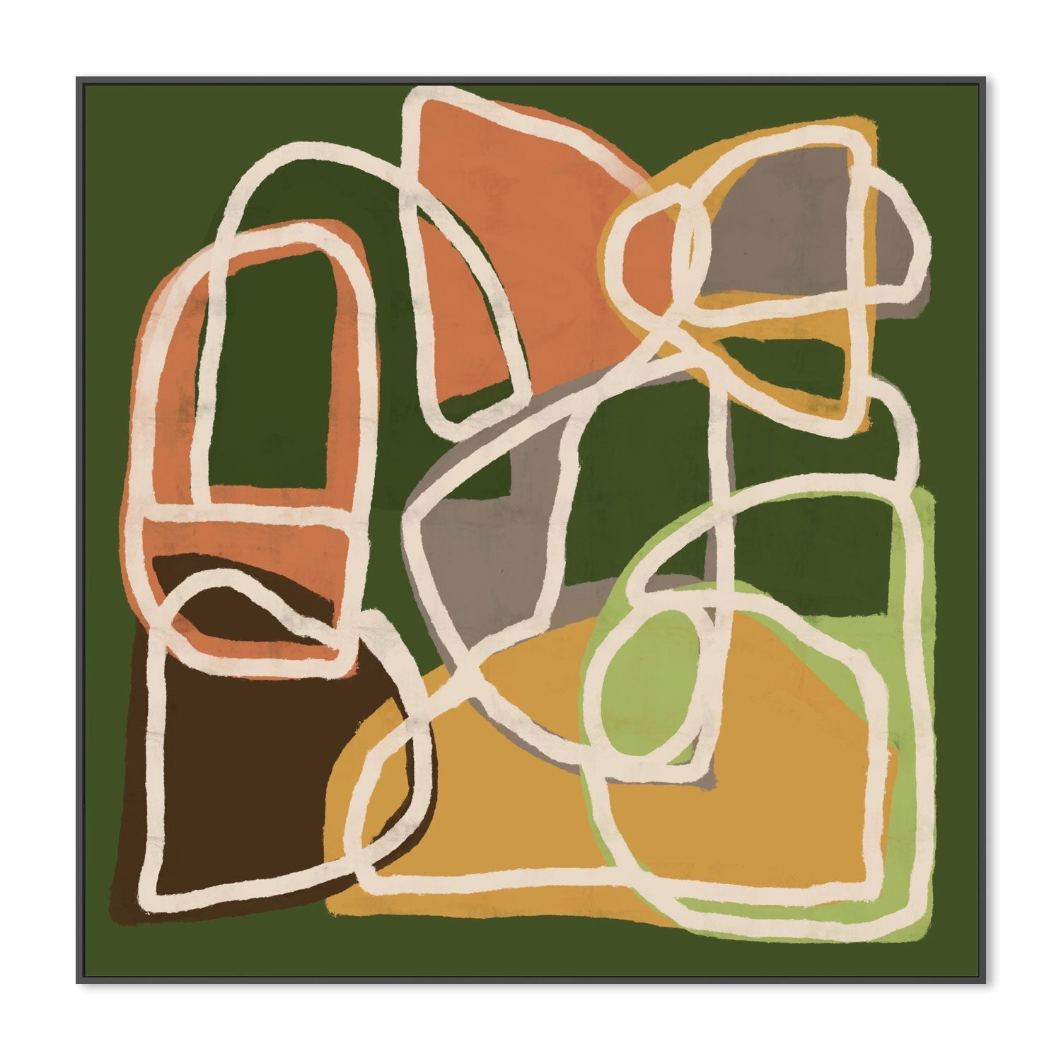 wall-art-print-canvas-poster-framed-Abstract, Style A , By Sharyn Bursic-3