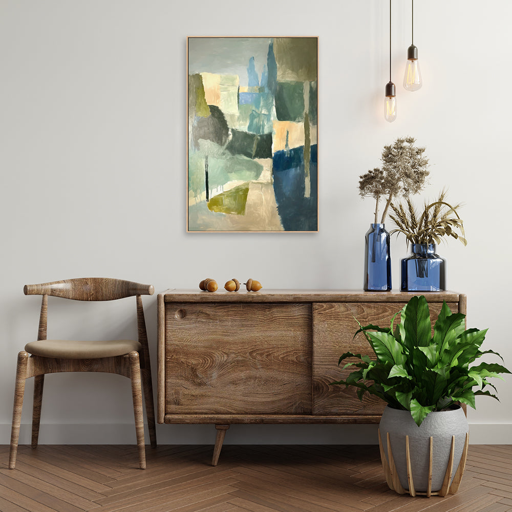 wall-art-print-canvas-poster-framed-Abstract Tree Scape , Style A, By Accent Art Studio , By Accent Art Studio-2