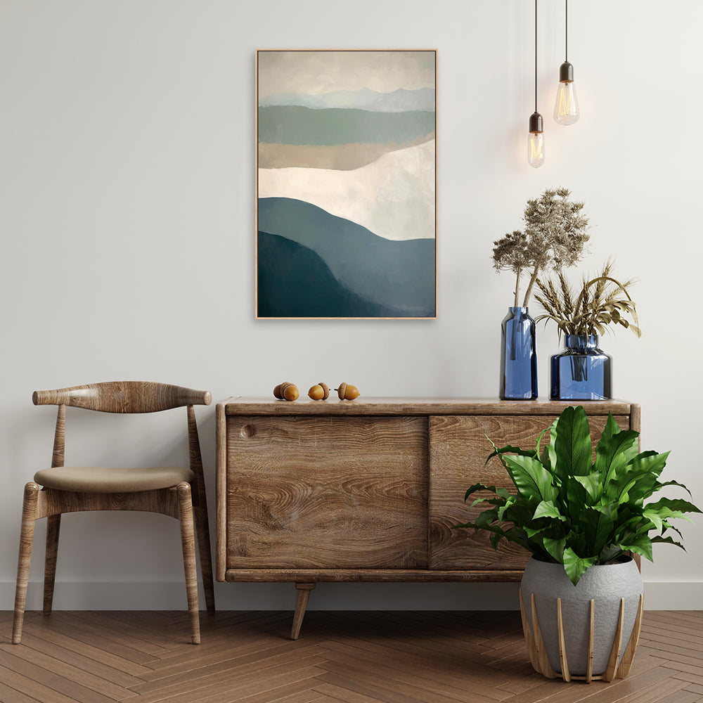 wall-art-print-canvas-poster-framed-Abstract Tree Scape , Style C, By Accent Art Studio , By Accent Art Studio-2
