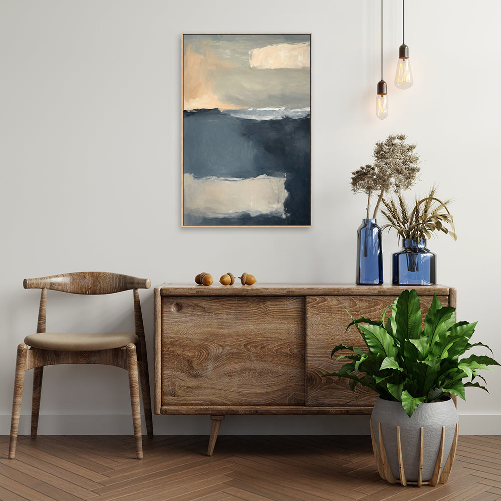 wall-art-print-canvas-poster-framed-Abstract Tree Scape , Style D, By Accent Art Studio , By Accent Art Studio-2