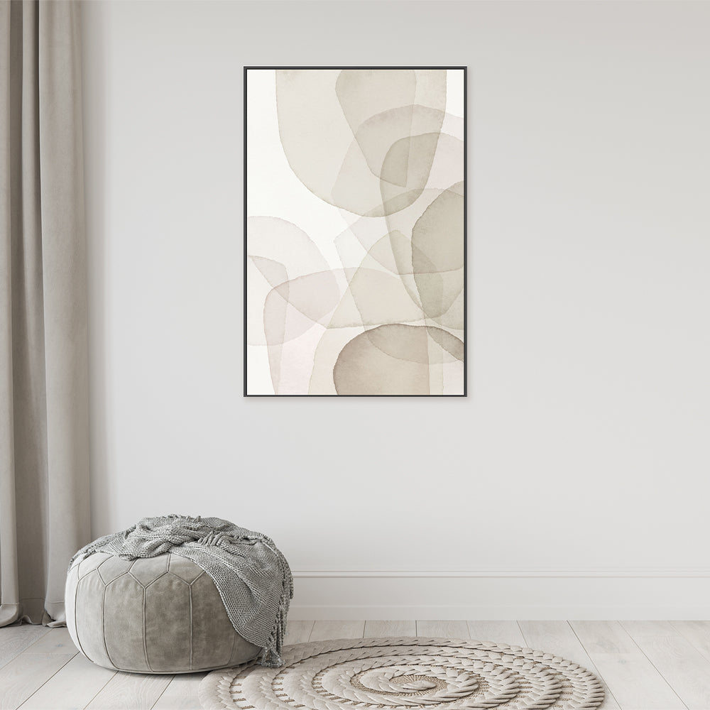 wall-art-print-canvas-poster-framed-Abstract White Petal-by-Dear Musketeer Studio-Gioia Wall Art