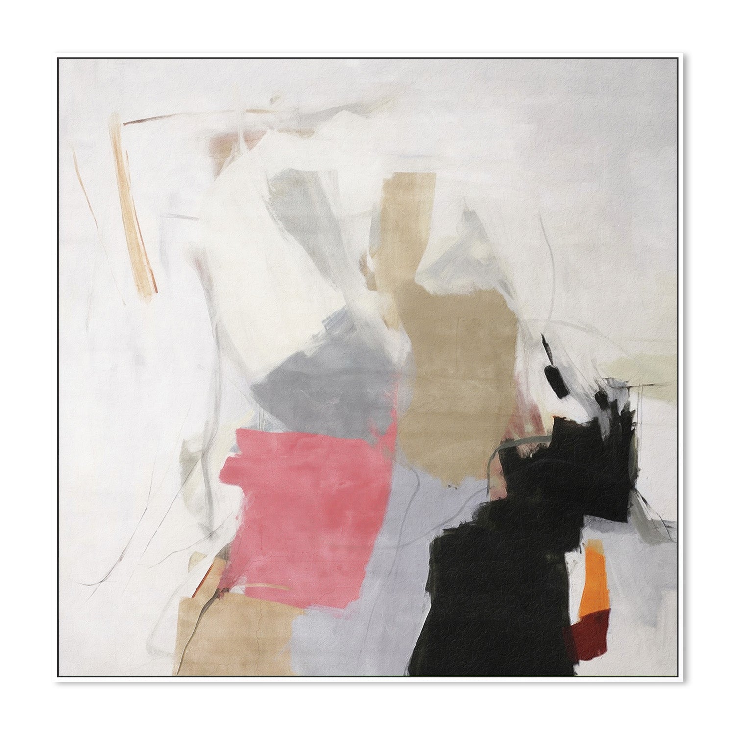 wall-art-print-canvas-poster-framed-Action painting, Style C-5