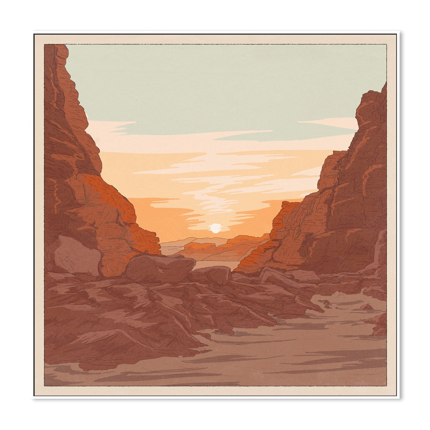 wall-art-print-canvas-poster-framed-Aeolian Sunrise , By Cai & Jo-5