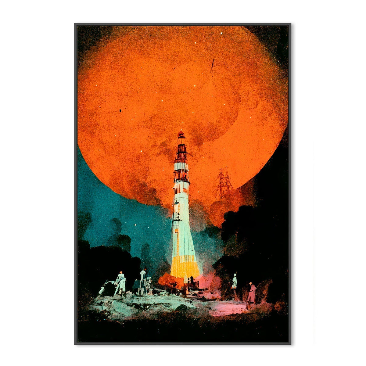 wall-art-print-canvas-poster-framed-After Landing , By Treechild-GIOIA-WALL-ART