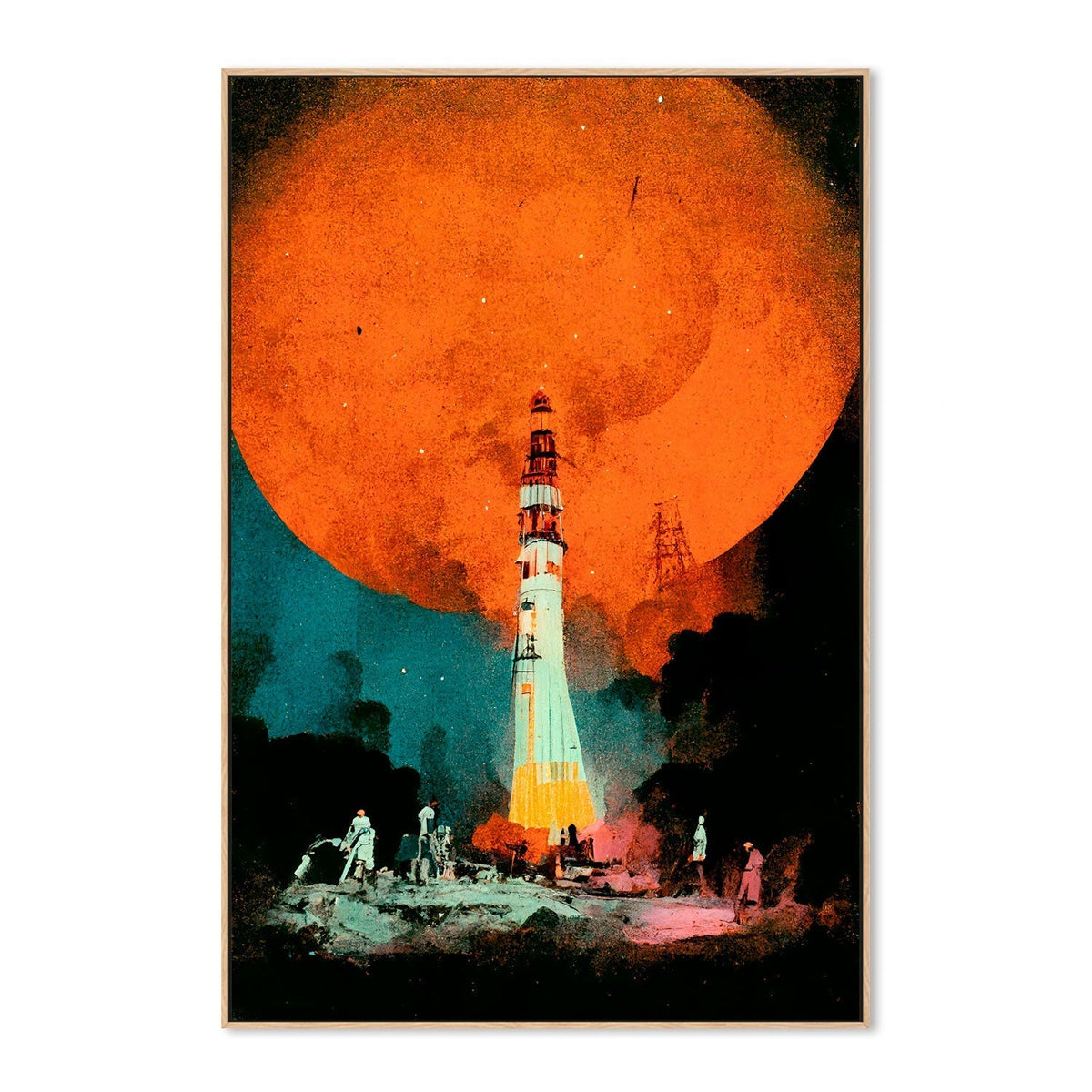 wall-art-print-canvas-poster-framed-After Landing , By Treechild-GIOIA-WALL-ART