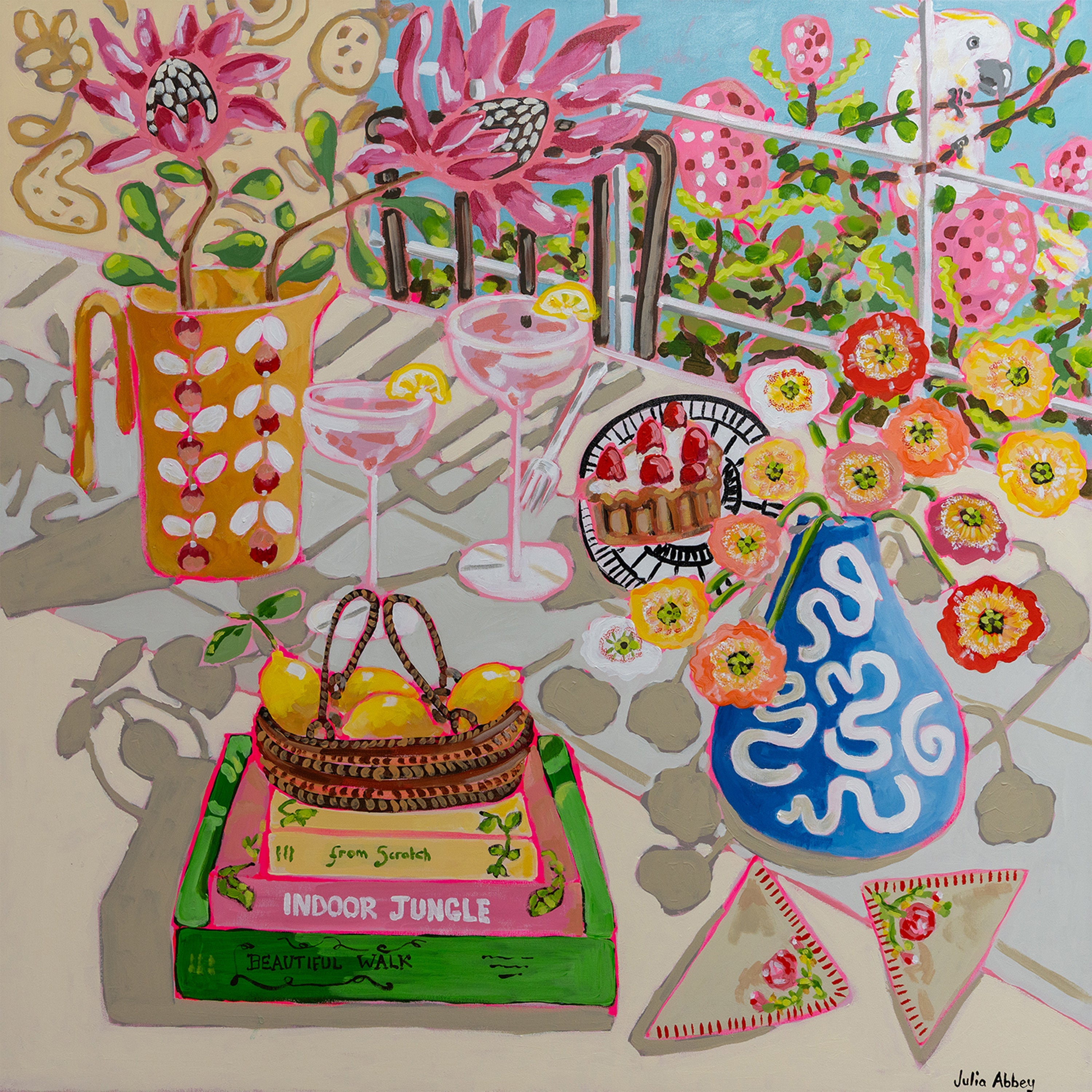 wall-art-print-canvas-poster-framed-Afternoon Delight-1