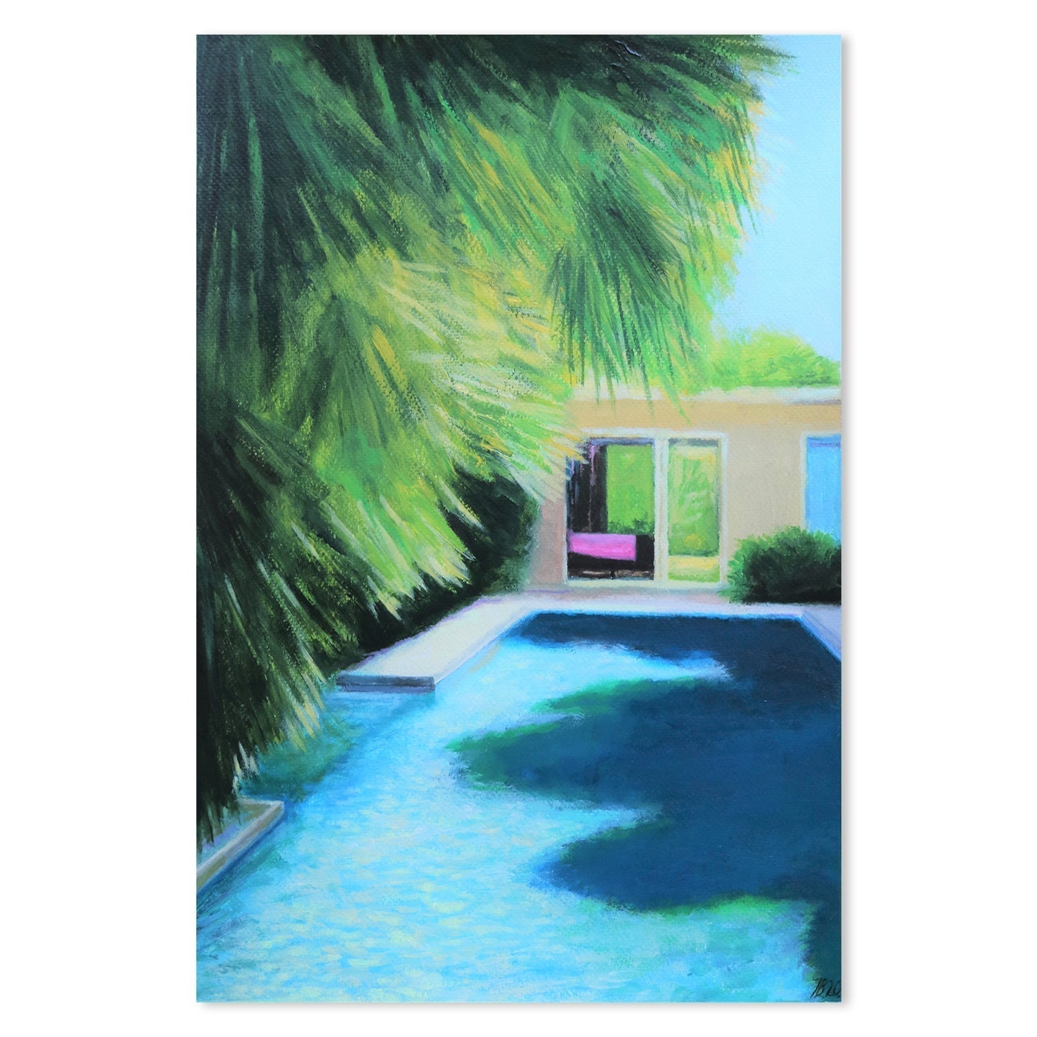 wall-art-print-canvas-poster-framed-Afternoon In June-by-Ieva Baklane-Gioia Wall Art
