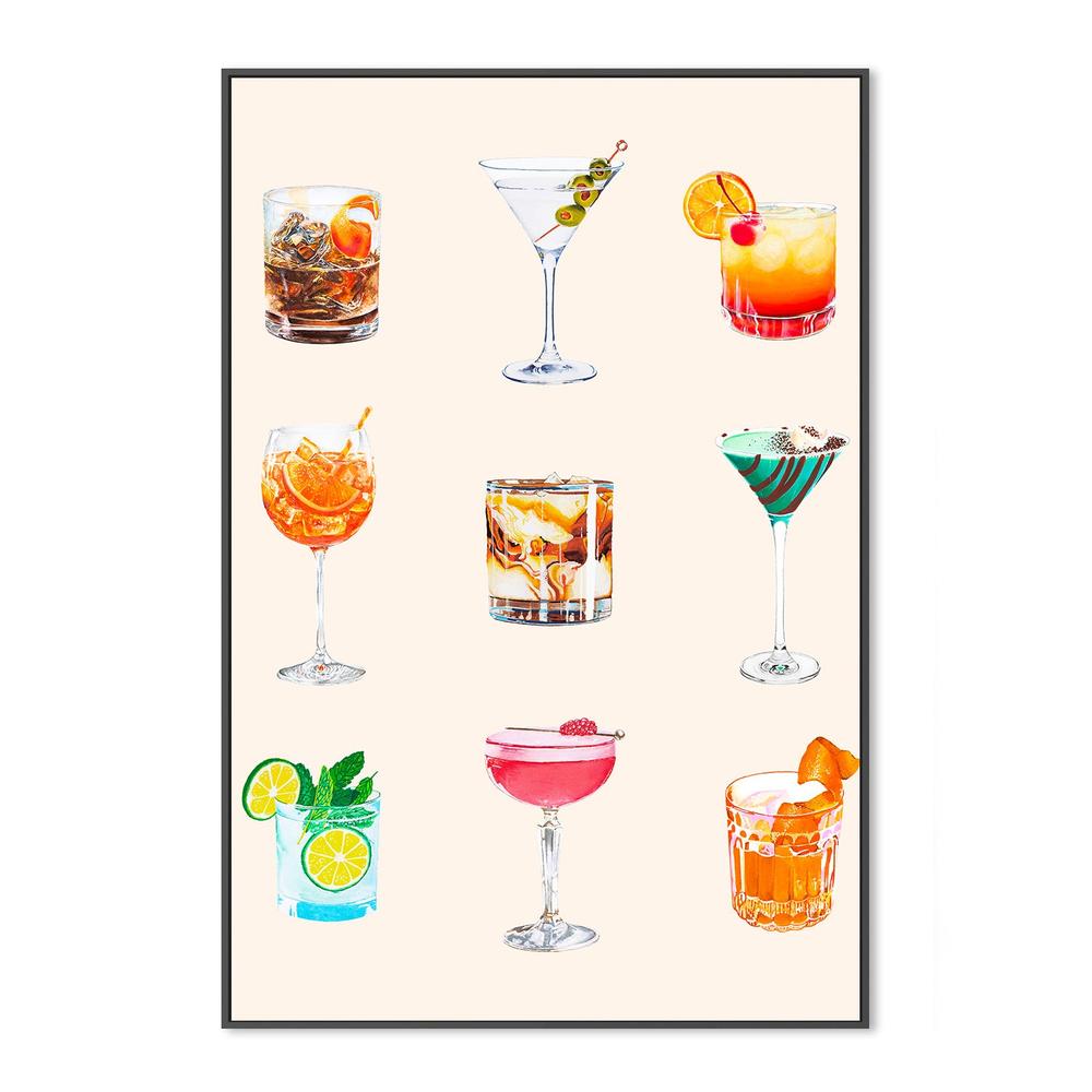 wall-art-print-canvas-poster-framed-All Cocktails, Poster-3