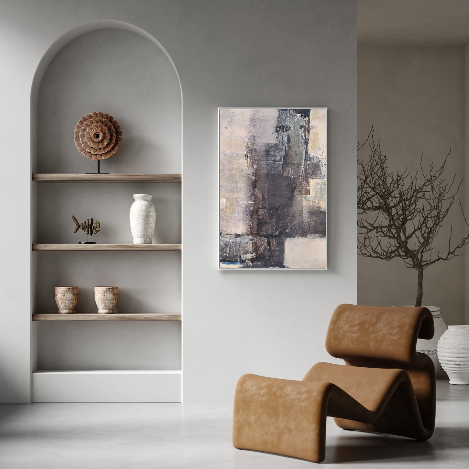 wall-art-print-canvas-poster-framed-Along the Blocks , By Aubrey-7