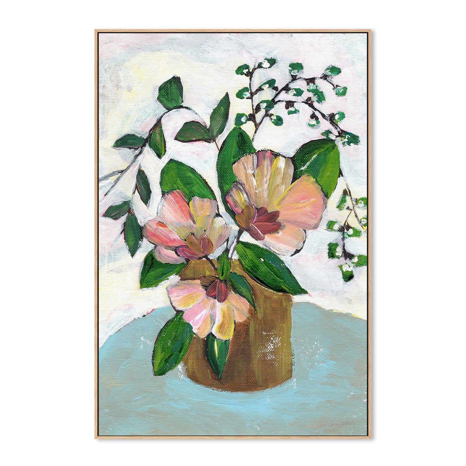 wall-art-print-canvas-poster-framed-Anemone , By Nikita Jariwala-4