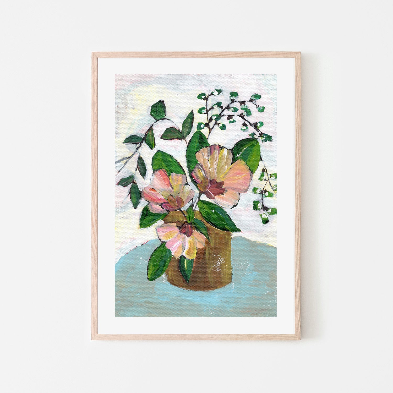 wall-art-print-canvas-poster-framed-Anemone , By Nikita Jariwala-6