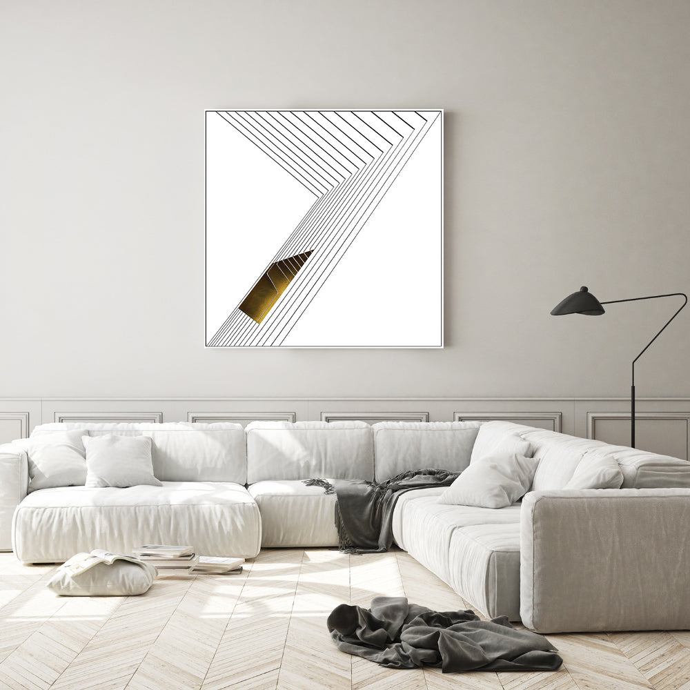 wall-art-print-canvas-poster-framed-Angled Abstract , By Gilbert Claes-GIOIA-WALL-ART