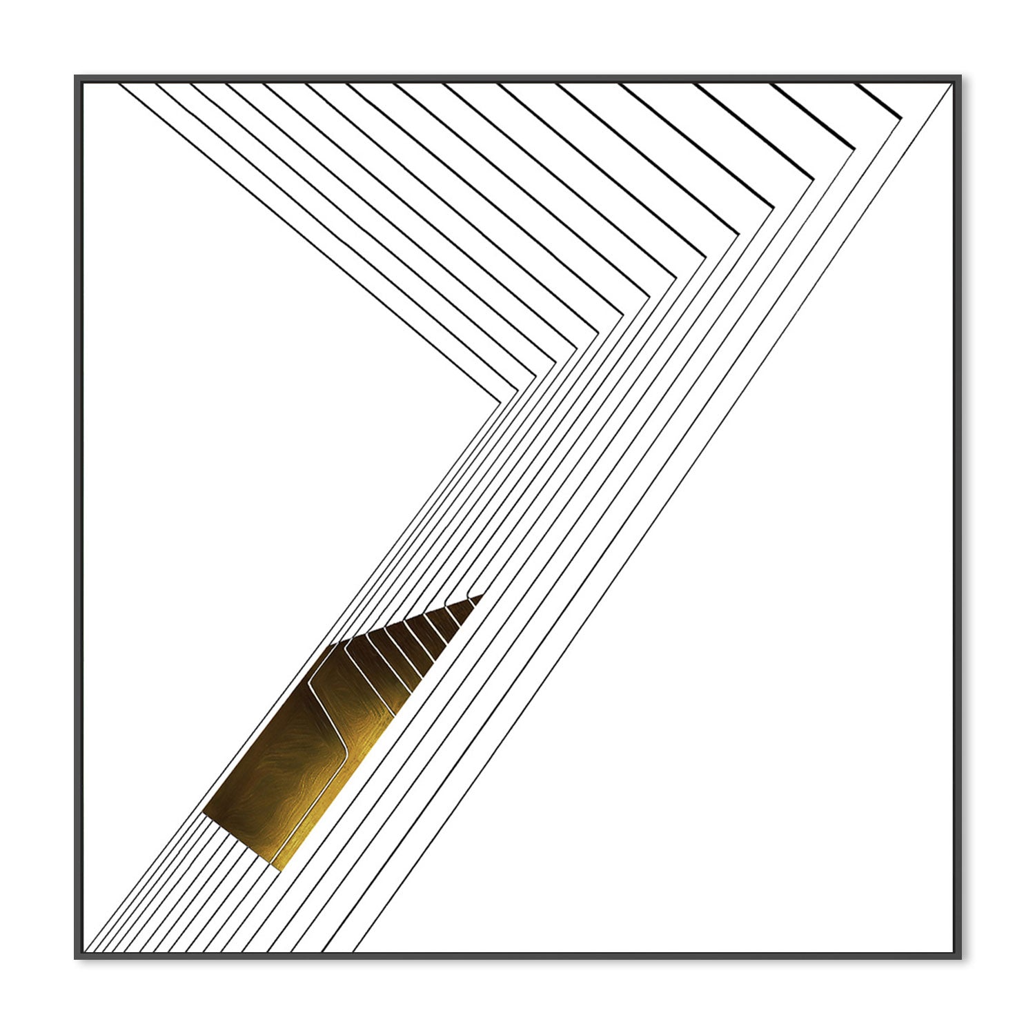 wall-art-print-canvas-poster-framed-Angled Abstract , By Gilbert Claes-GIOIA-WALL-ART