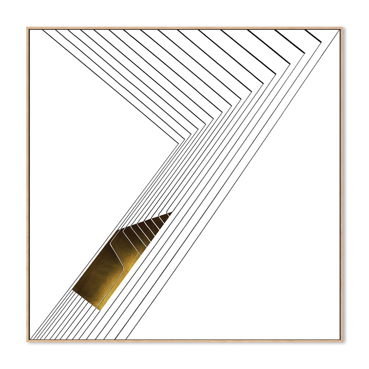wall-art-print-canvas-poster-framed-Angled Abstract , By Gilbert Claes-GIOIA-WALL-ART