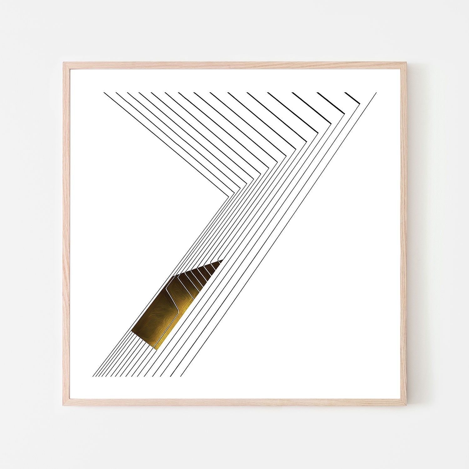 wall-art-print-canvas-poster-framed-Angled Abstract , By Gilbert Claes-GIOIA-WALL-ART
