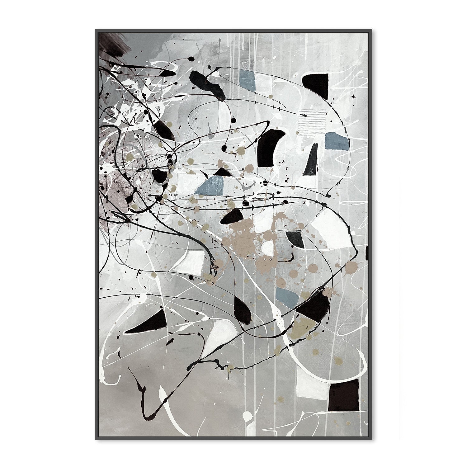 wall-art-print-canvas-poster-framed-Anticipation Gray-3