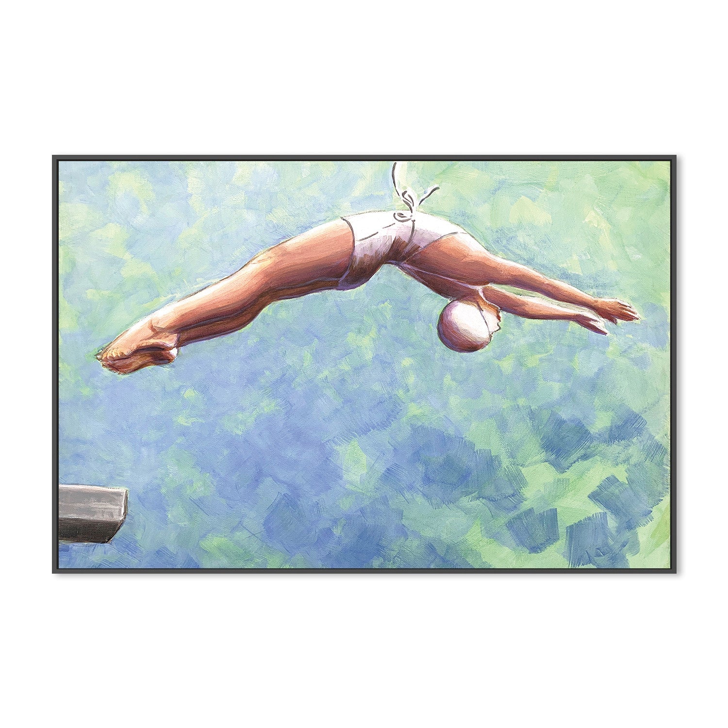 wall-art-print-canvas-poster-framed-Aqua High Diver-3