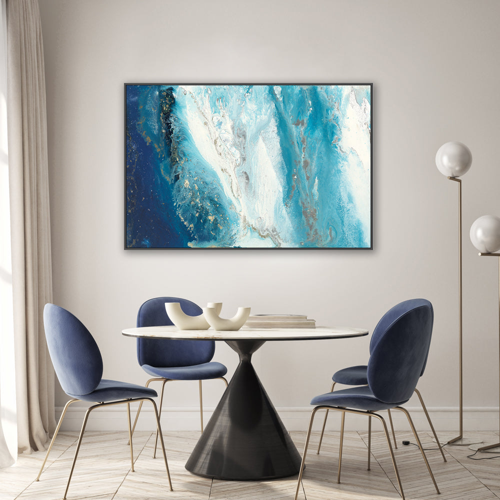 wall-art-print-canvas-poster-framed-Aquaflow , Style B , By Blakely Bering-2