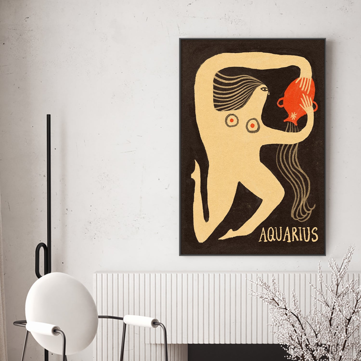 wall-art-print-canvas-poster-framed-Aquarius-2
