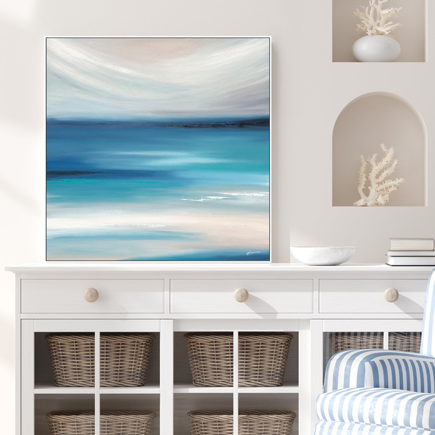 wall-art-print-canvas-poster-framed-Aquatic Oasis-2