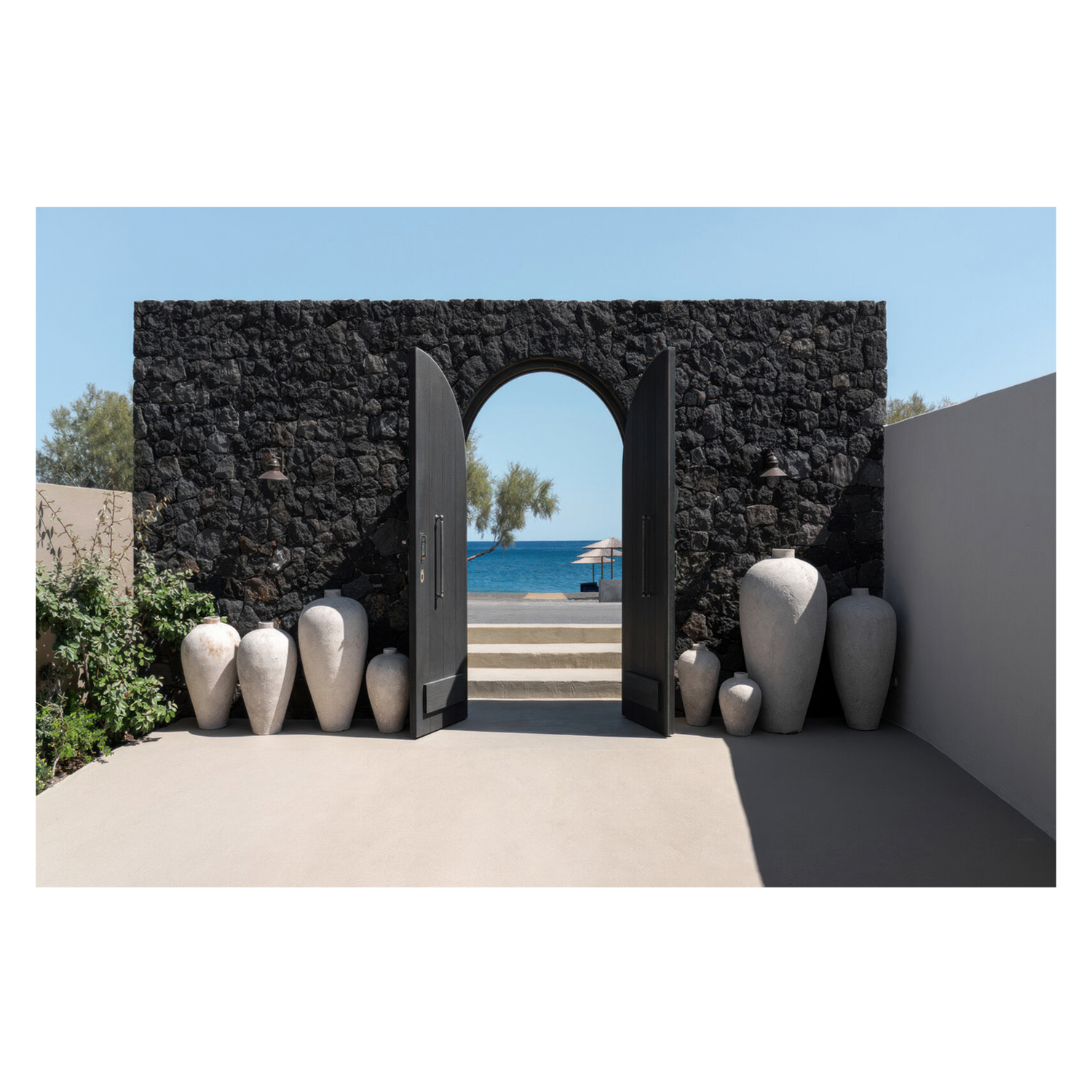 wall-art-print-canvas-poster-framed-Arched Entrance, By Minorstep-GIOIA-WALL-ART