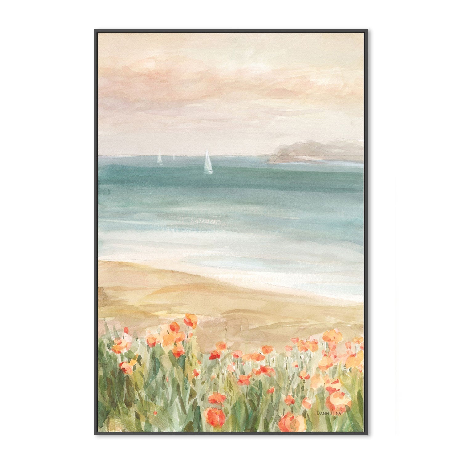 wall-art-print-canvas-poster-framed-Around the Point, Style A-by-Danhui Nai-Gioia Wall Art