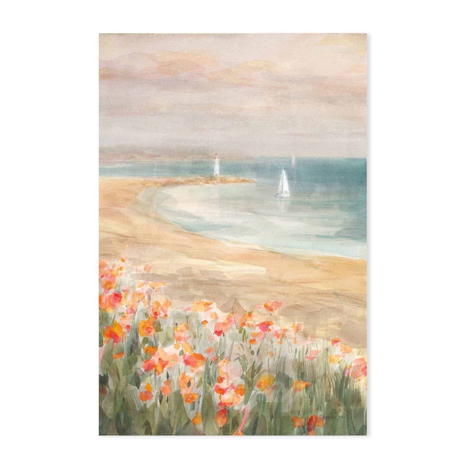 wall-art-print-canvas-poster-framed-Around the Point, Style B-by-Danhui Nai-Gioia Wall Art