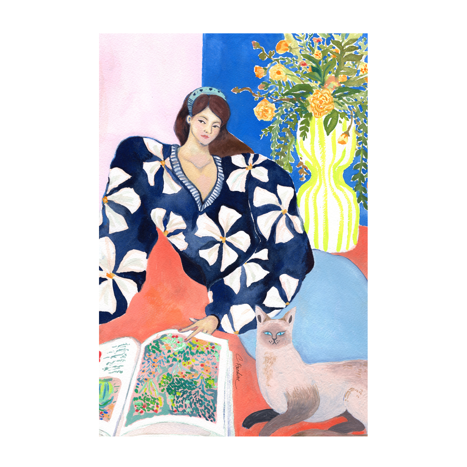 wall-art-print-canvas-poster-framed-Art Appreciation , By Chonticha Hanon-1