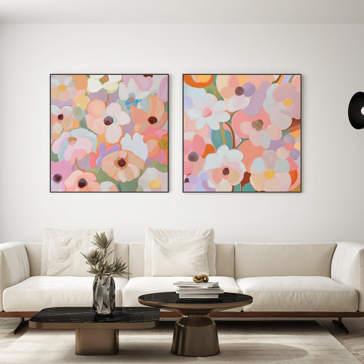 wall-art-print-canvas-poster-framed-Aruba Eden, Aruba Garden, Set Of 2 , By Stacey Williams-7