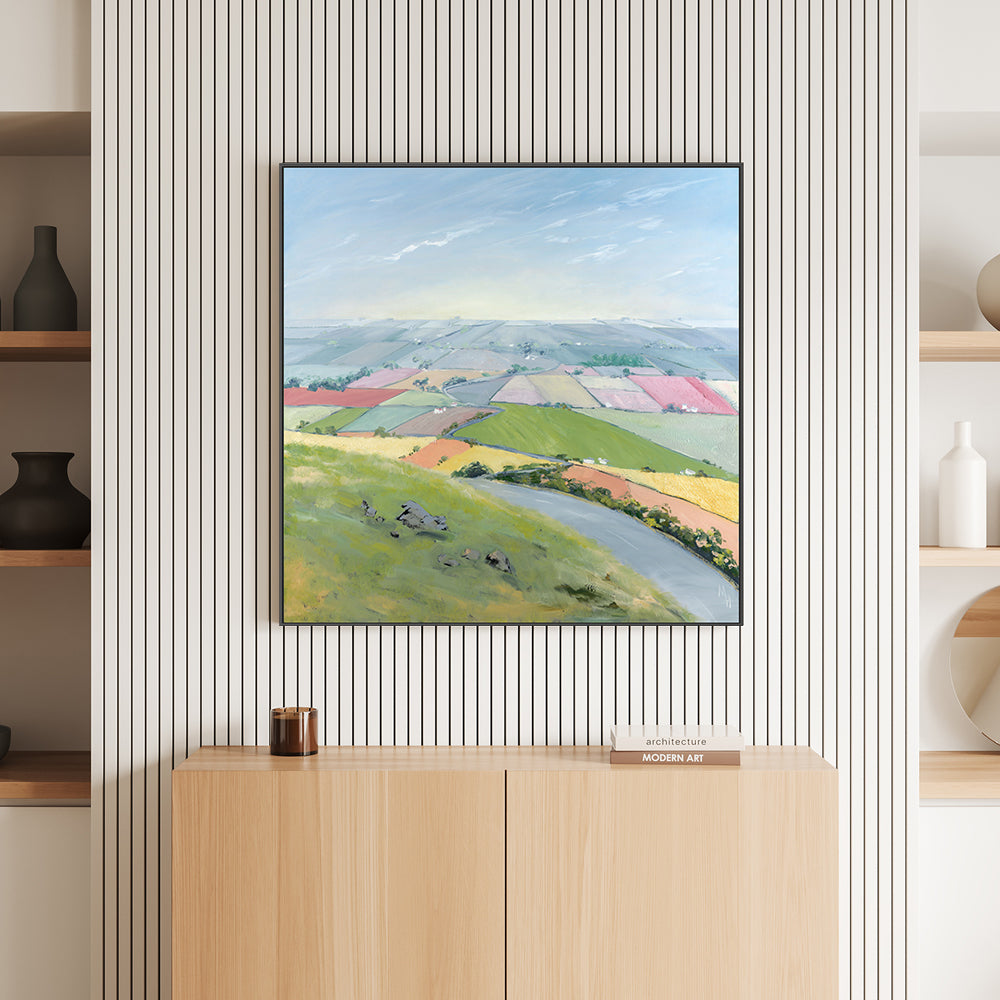 wall-art-print-canvas-poster-framed-As Far as the Eye can See, Style A-by-Meredith Howse-Gioia Wall Art