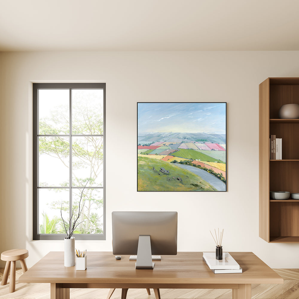 wall-art-print-canvas-poster-framed-As Far as the Eye can See, Style A-by-Meredith Howse-Gioia Wall Art