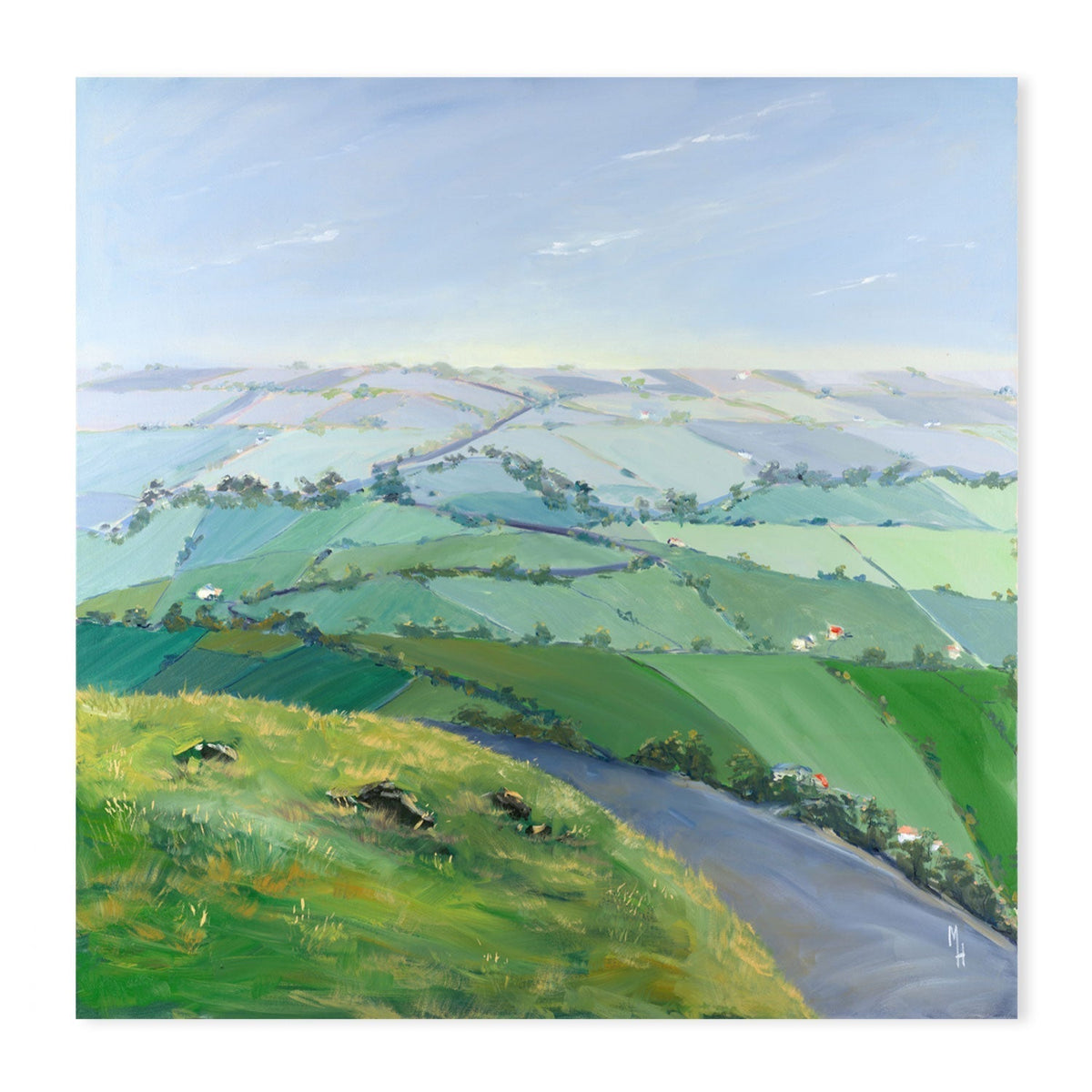 wall-art-print-canvas-poster-framed-As Far as the Eye can See, Style B-by-Meredith Howse-Gioia Wall Art