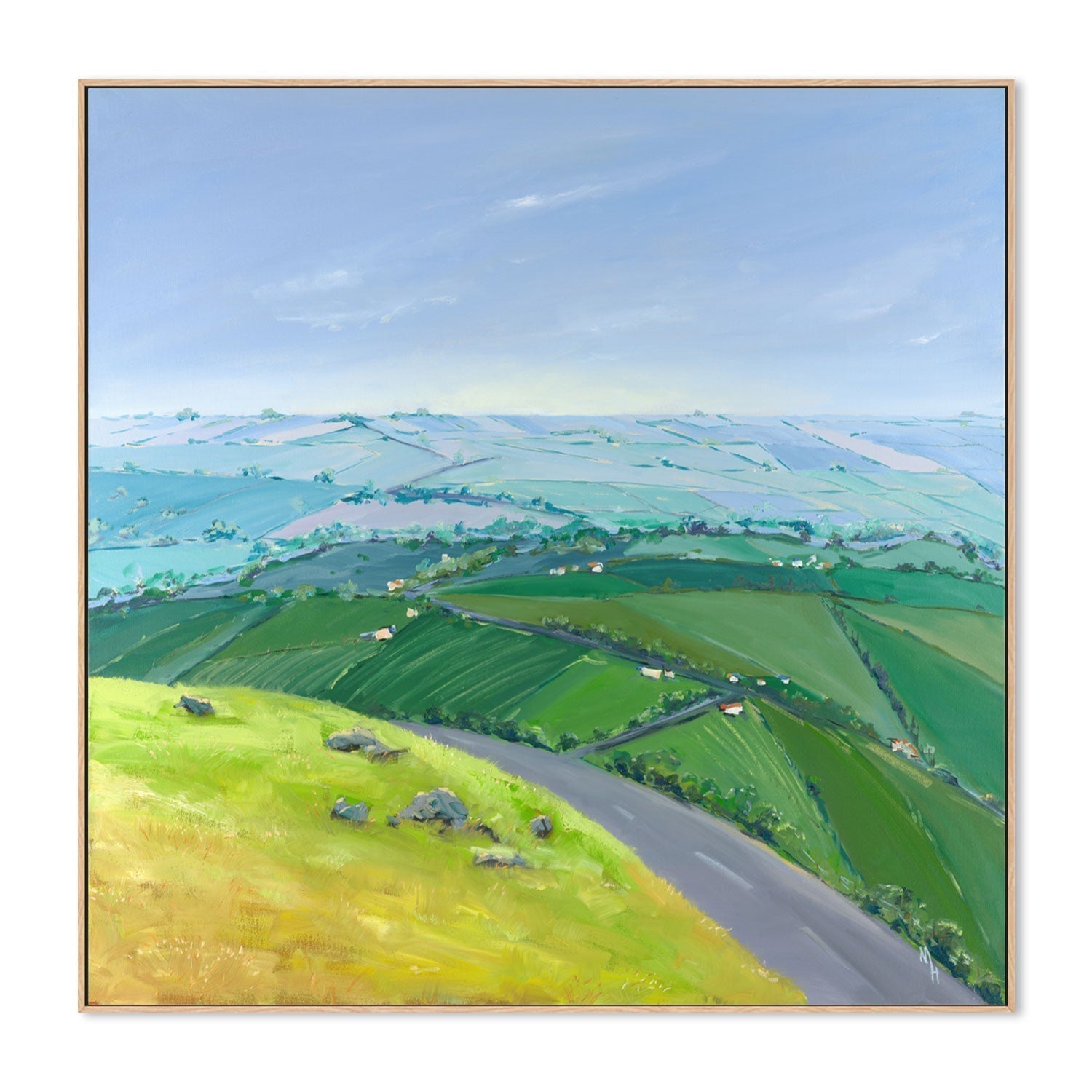 wall-art-print-canvas-poster-framed-As Far as the Eye can See, Style C-by-Meredith Howse-Gioia Wall Art