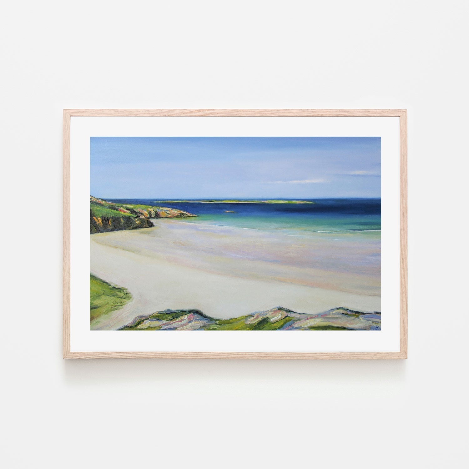wall-art-print-canvas-poster-framed-At The Ocean , By Ieva Baklane-GIOIA-WALL-ART