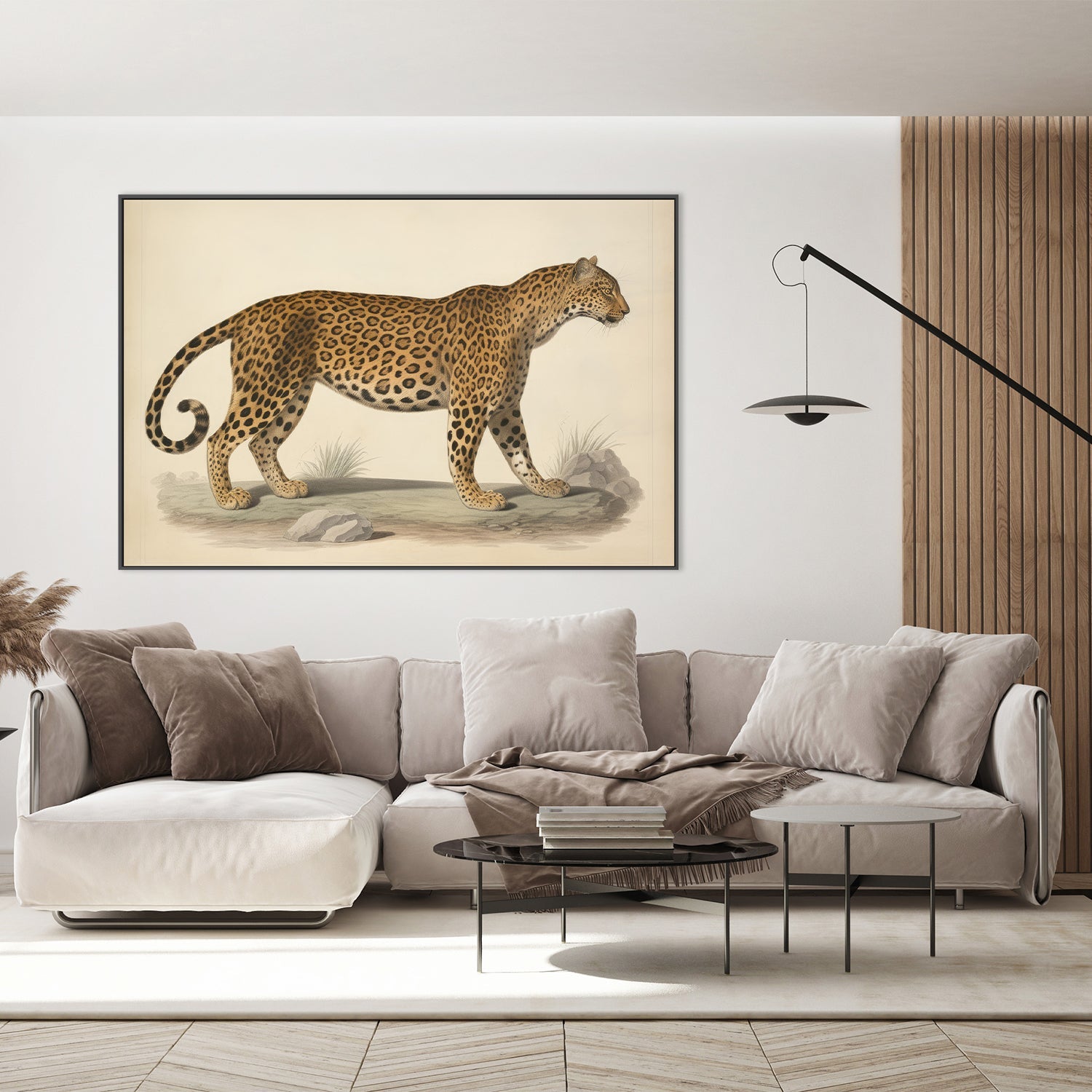 wall-art-print-canvas-poster-framed-Audubon Leopard, Style B-9