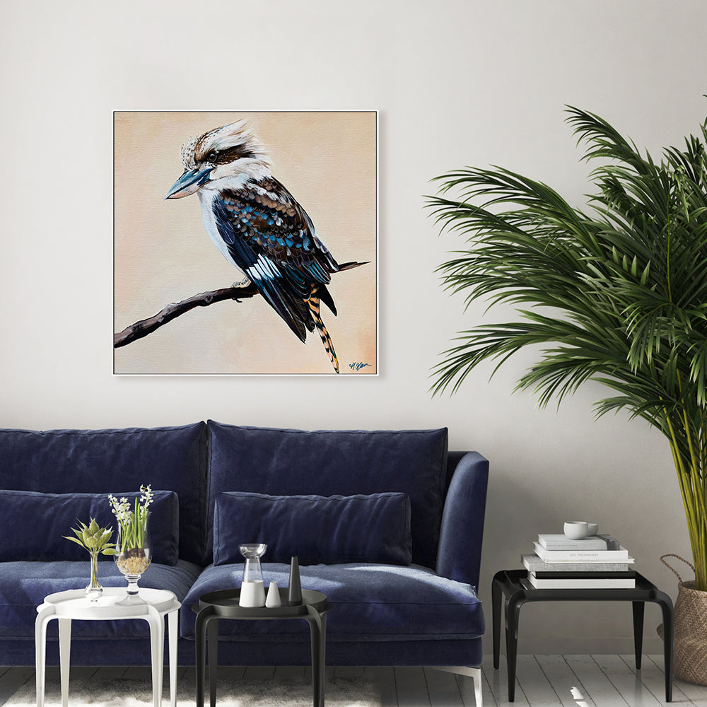 August, Kookaburra Painting