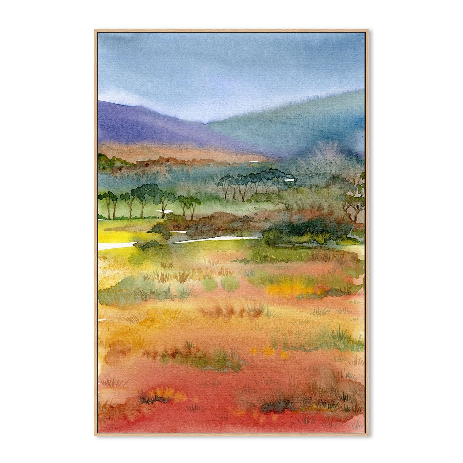 wall-art-print-canvas-poster-framed-Australian Landscape , By Jessie Mitchelson-4