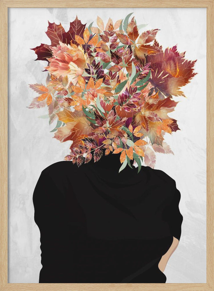 wall-art-print-canvas-poster-framed-Autumn Face - Marilyn Monroe , By Sarah Manovski-1