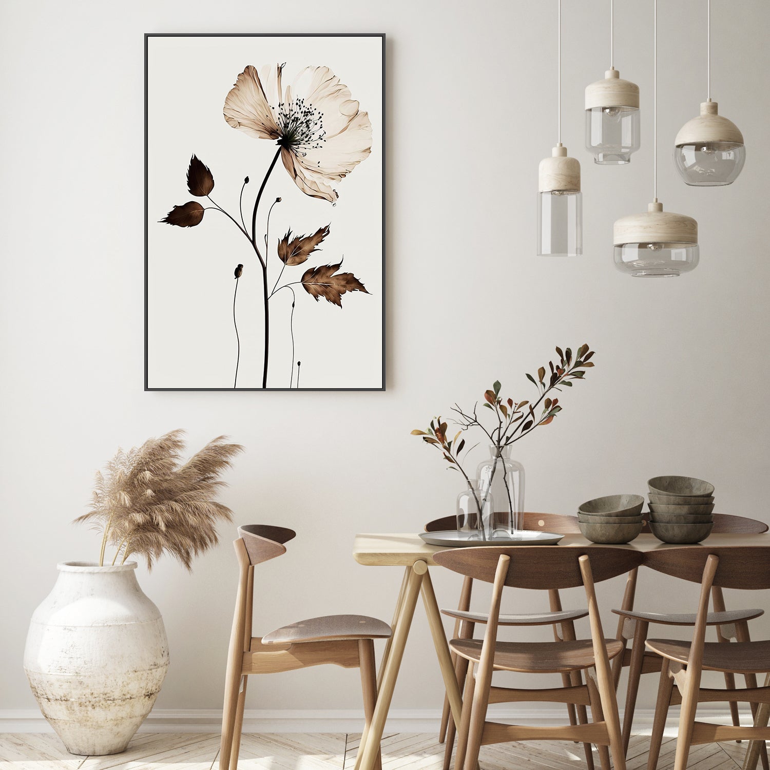 wall-art-print-canvas-poster-framed-Autumn Flower , By Treechild-GIOIA-WALL-ART