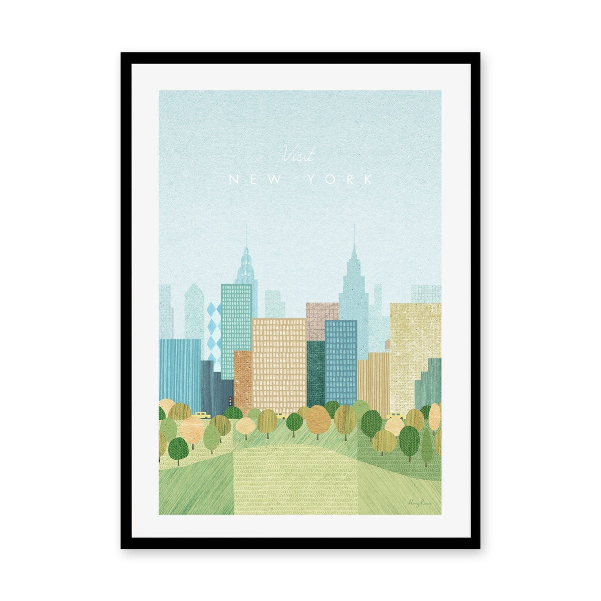 wall-art-print-canvas-poster-framed-Autumn In New York , By Henry Rivers-GIOIA-WALL-ART