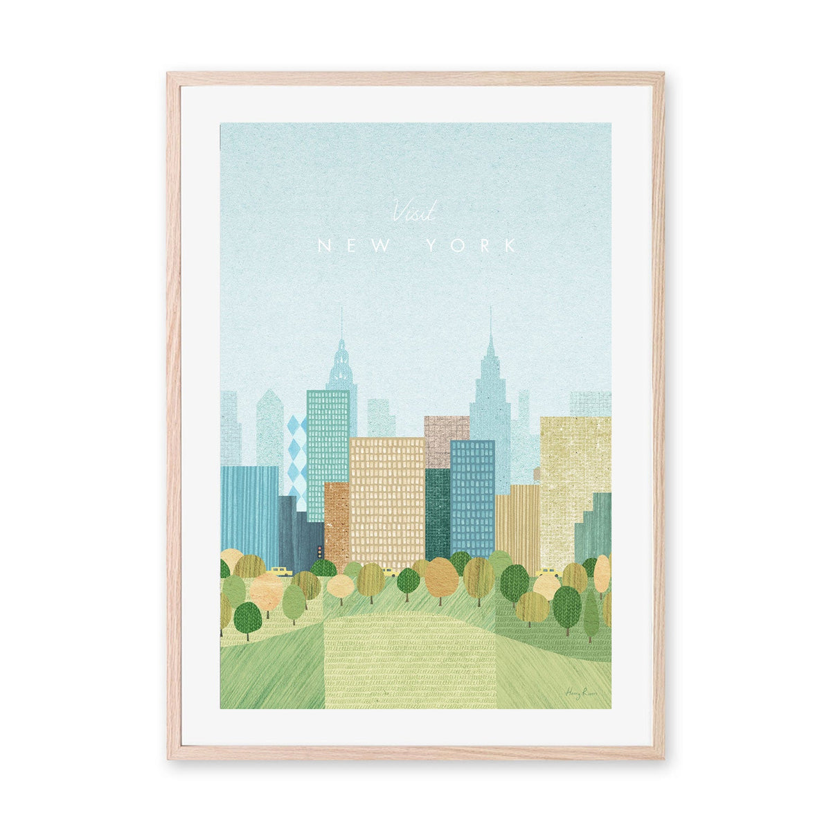 wall-art-print-canvas-poster-framed-Autumn In New York , By Henry Rivers-GIOIA-WALL-ART