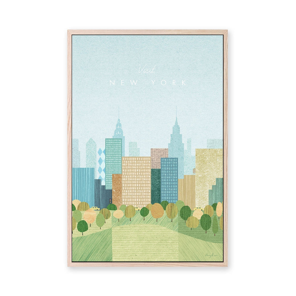 wall-art-print-canvas-poster-framed-Autumn In New York , By Henry Rivers-GIOIA-WALL-ART